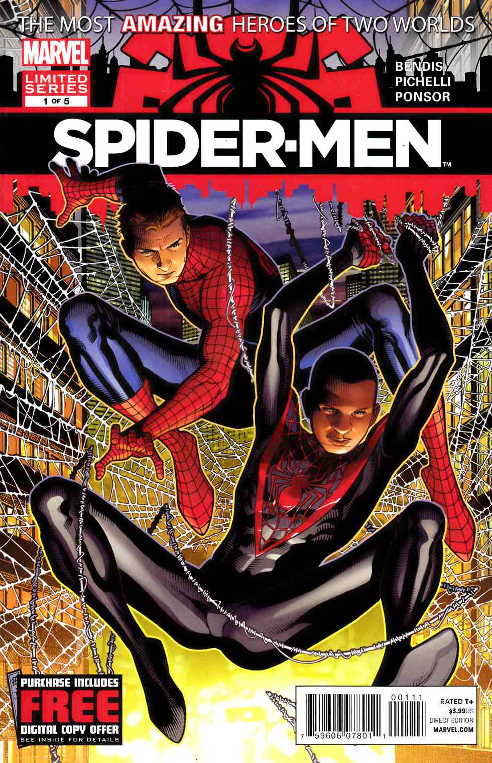 Spider-Men #1 Very Fine (8.0) [Marvel Comic] THUMBNAIL