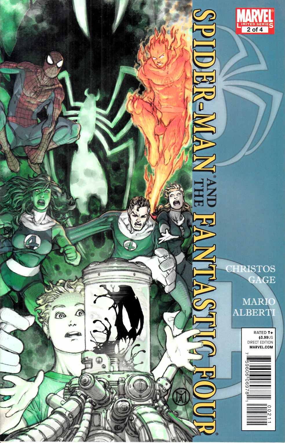Spider-Man and the Fantastic Four #2 Very Fine (8.0) [Marvel Comic] THUMBNAIL