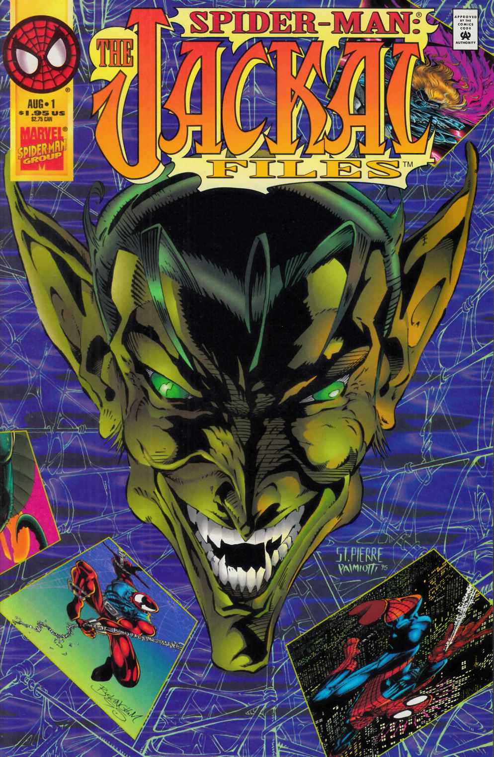 Spider-Man the Jackal Files #1 Very Fine (8.0) [Marvel Comic] LARGE