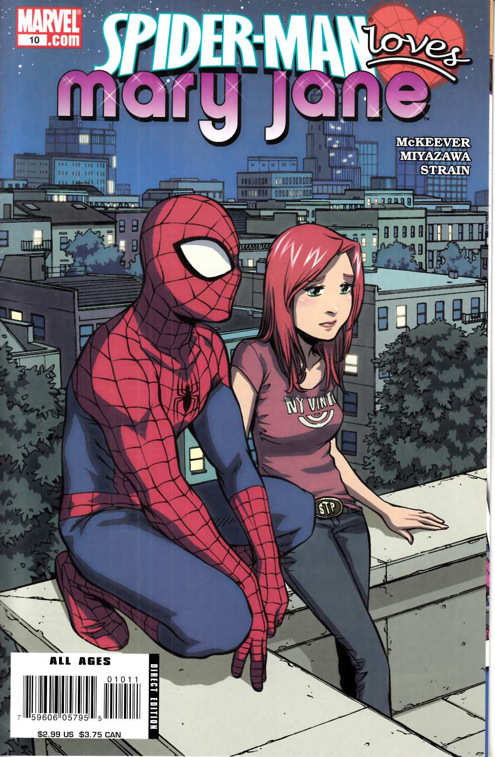Spider-Man Loves Mary Jane #10 Very Fine (8.0) [Marvel Comic] LARGE