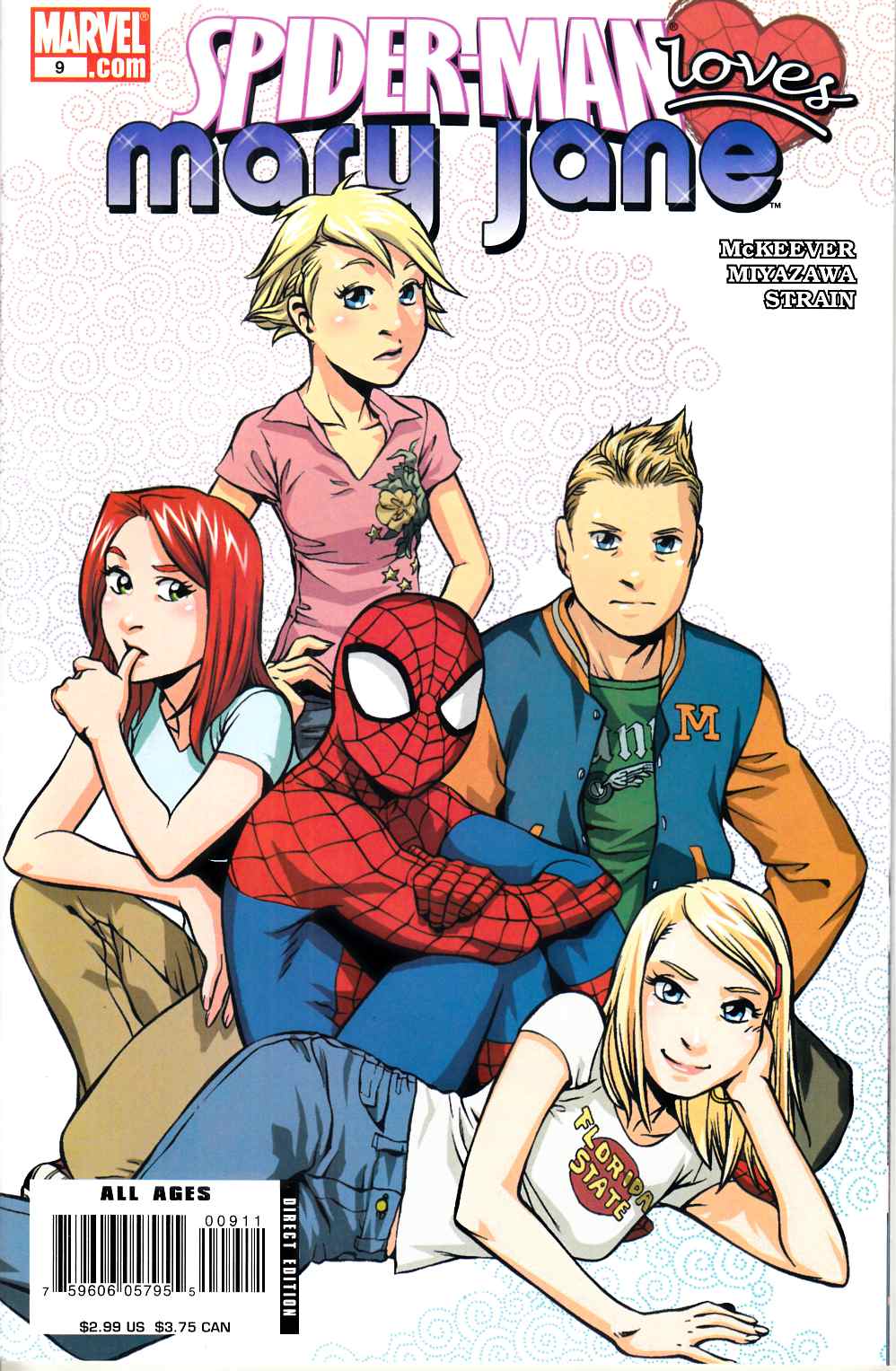 Spider-Man Loves Mary Jane #9 Very Fine (8.0) [Marvel Comic] LARGE