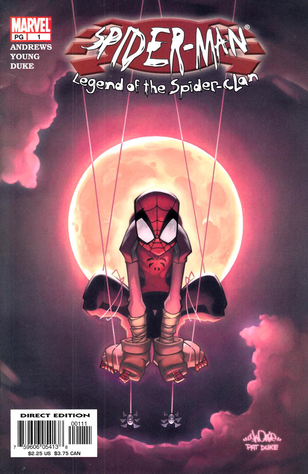 Spider-Man Legend of the Spider-Clan #1 Very Fine (8.0) [Marvel Comic] THUMBNAIL