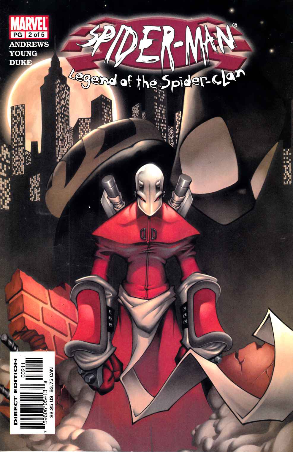 Spider-Man Legend of the Spider-Clan #2 Near Mint (9.4) [Marvel Comic] LARGE