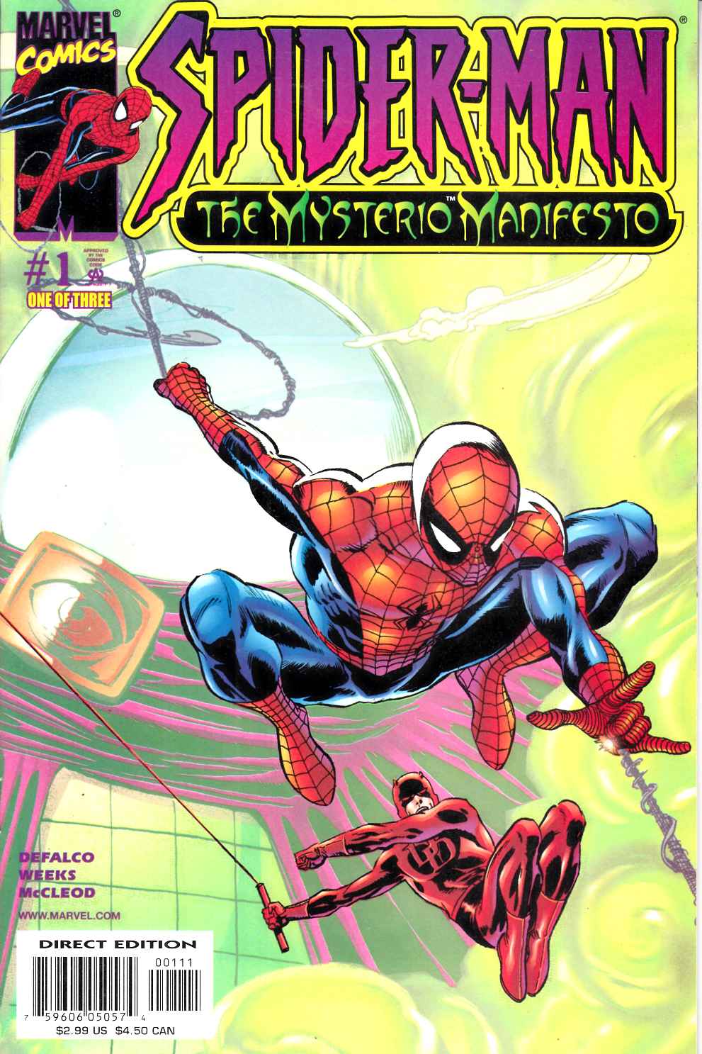 Spider-Man The Mysterio Manifesto #1 Near Mint () [Marvel Comic] –   Online Store