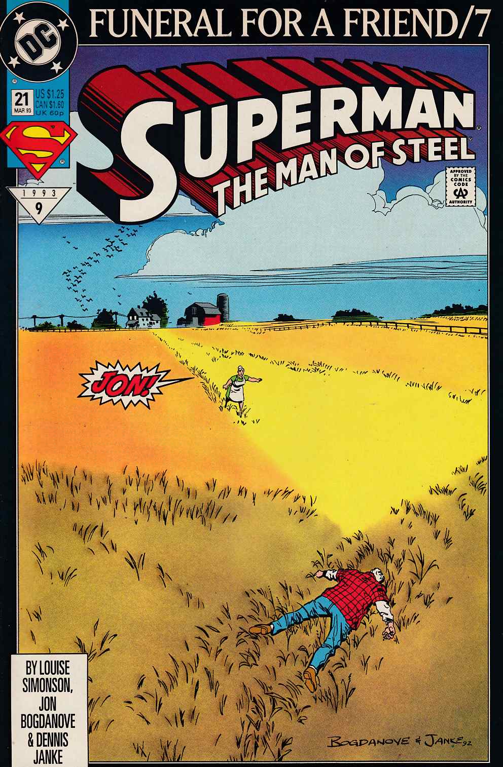 Superman The Man of Steel #21 Near Mint (9.4) [DC Comic] THUMBNAIL