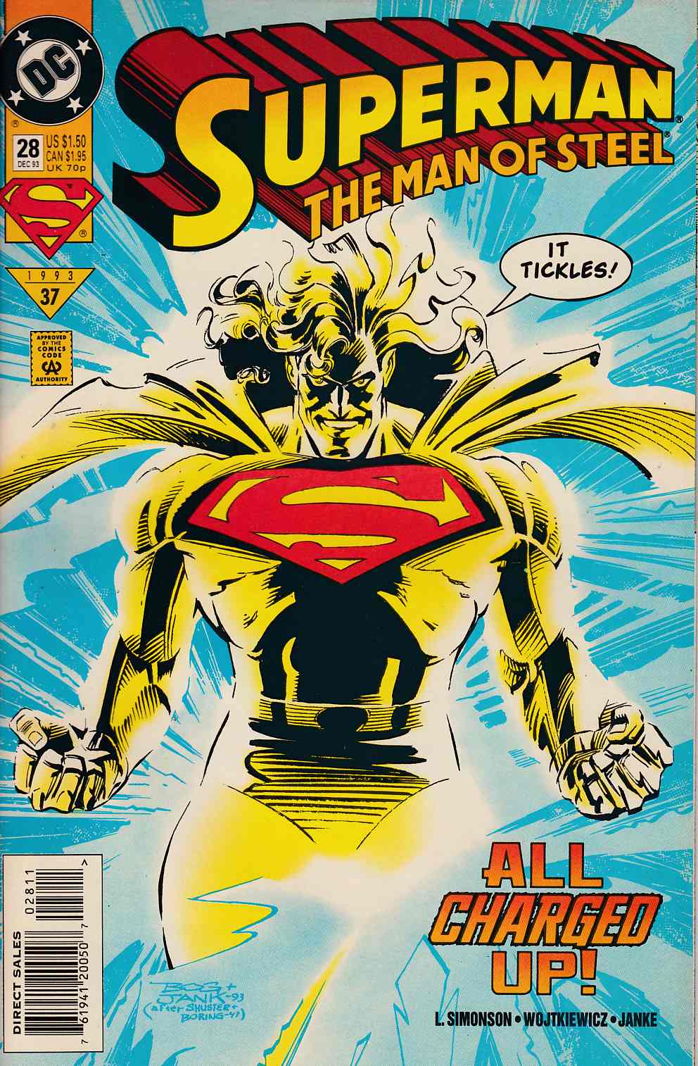 Superman The Man of Steel #28 Near Mint (9.4) [DC Comic] THUMBNAIL