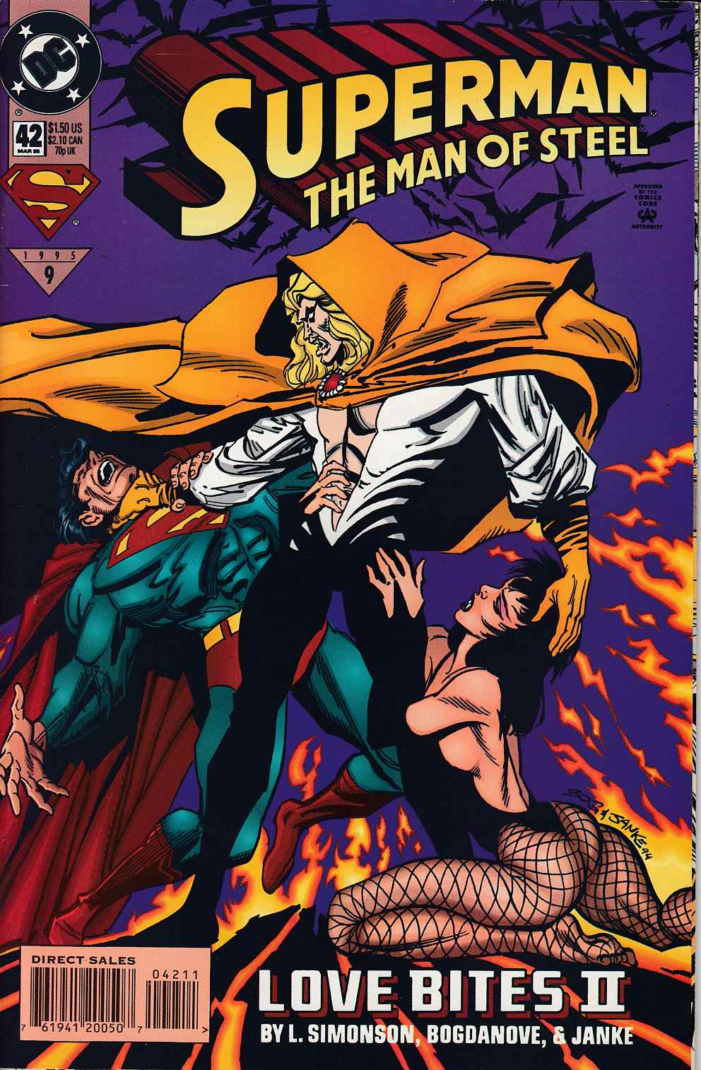 Superman The Man of Steel #42 Very Fine (8.0) [DC Comic] THUMBNAIL
