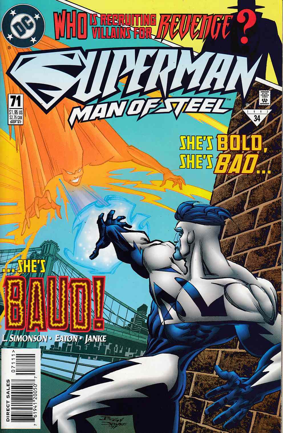 Superman The Man of Steel #71 Very Fine (8.0) [DC Comic] THUMBNAIL