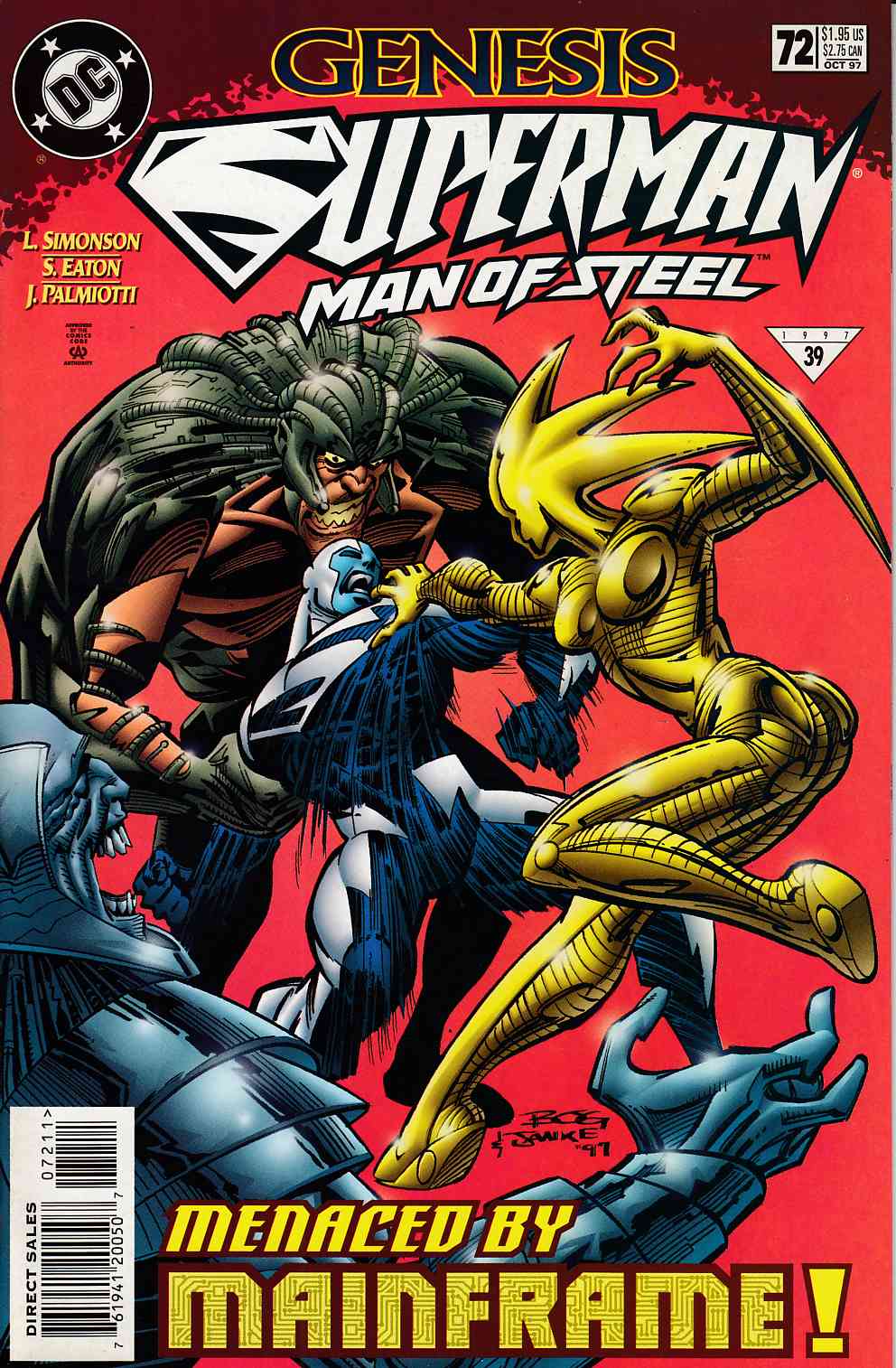 Superman The Man of Steel #72 Fine (6.0) [DC Comic] THUMBNAIL