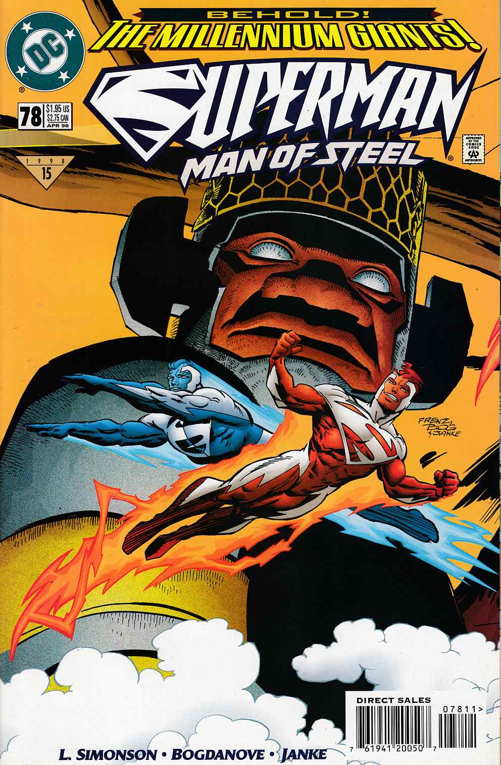 Superman The Man of Steel #78 Near MInt (9.4) [DC Comic] LARGE