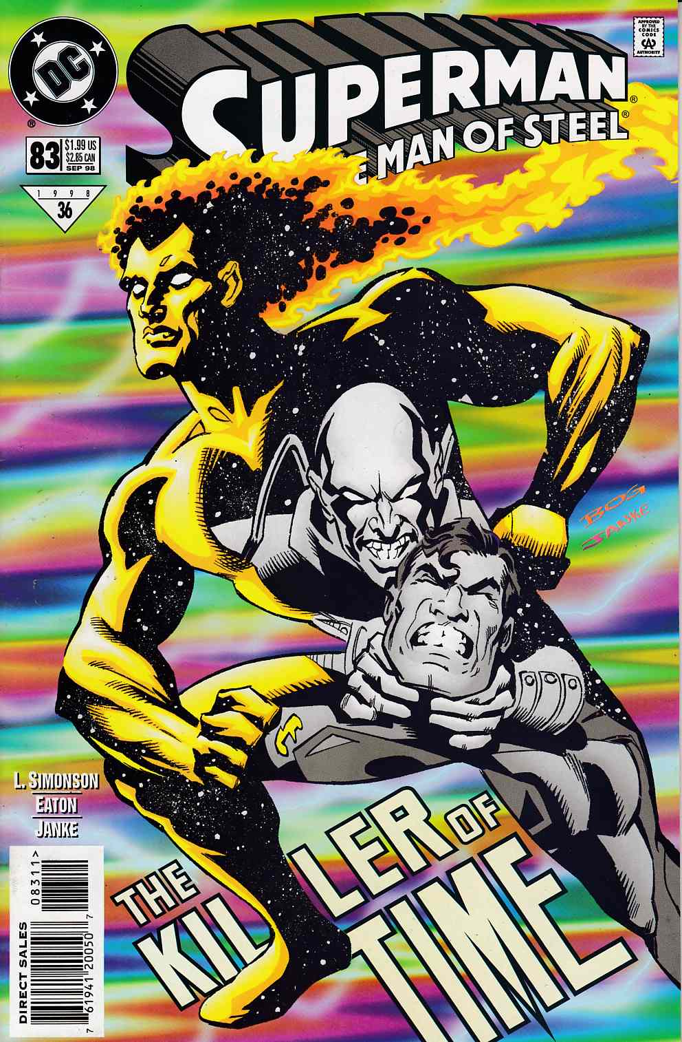 Superman The Man of Steel #83 Very Fine (8.0) [DC Comic] LARGE