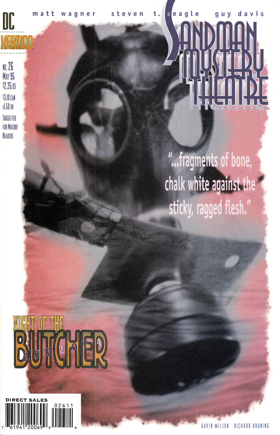 Sandman Mystery Theatre #26 Near Mint (9.4) [DC Comic] THUMBNAIL