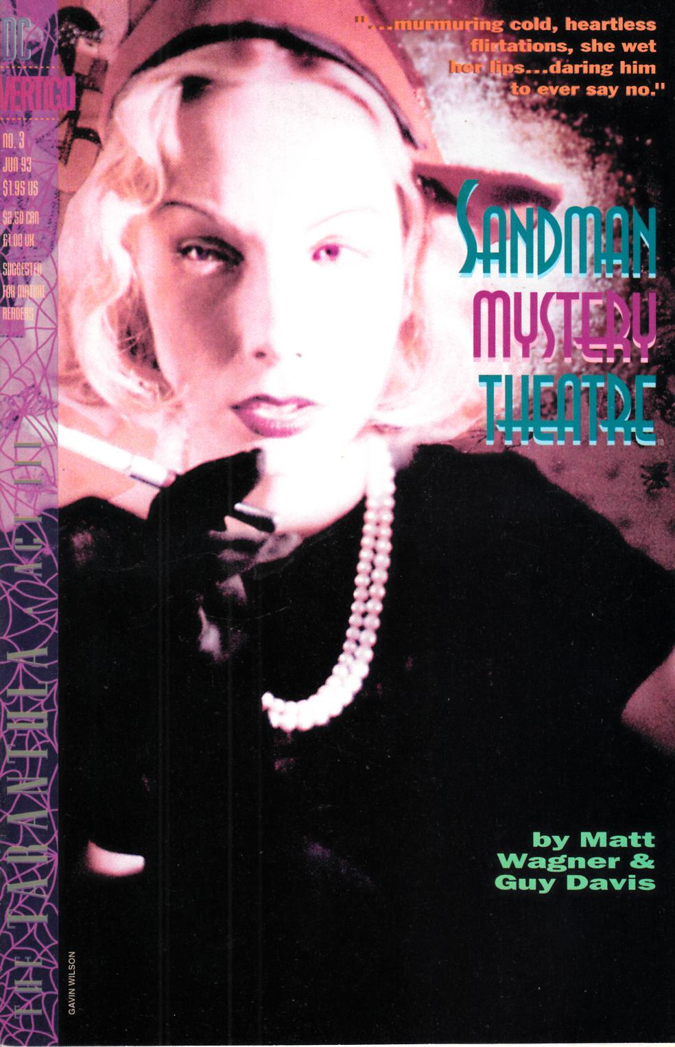 Sandman Mystery Theatre #3 Near Mint (9.4) [DC Comic] LARGE