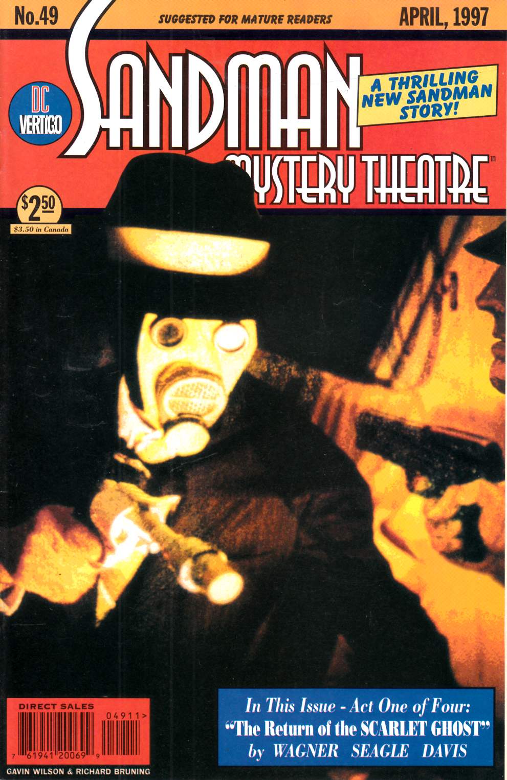 Sandman Mystery Theatre #49 Near Mint (9.4) [DC Comic] LARGE