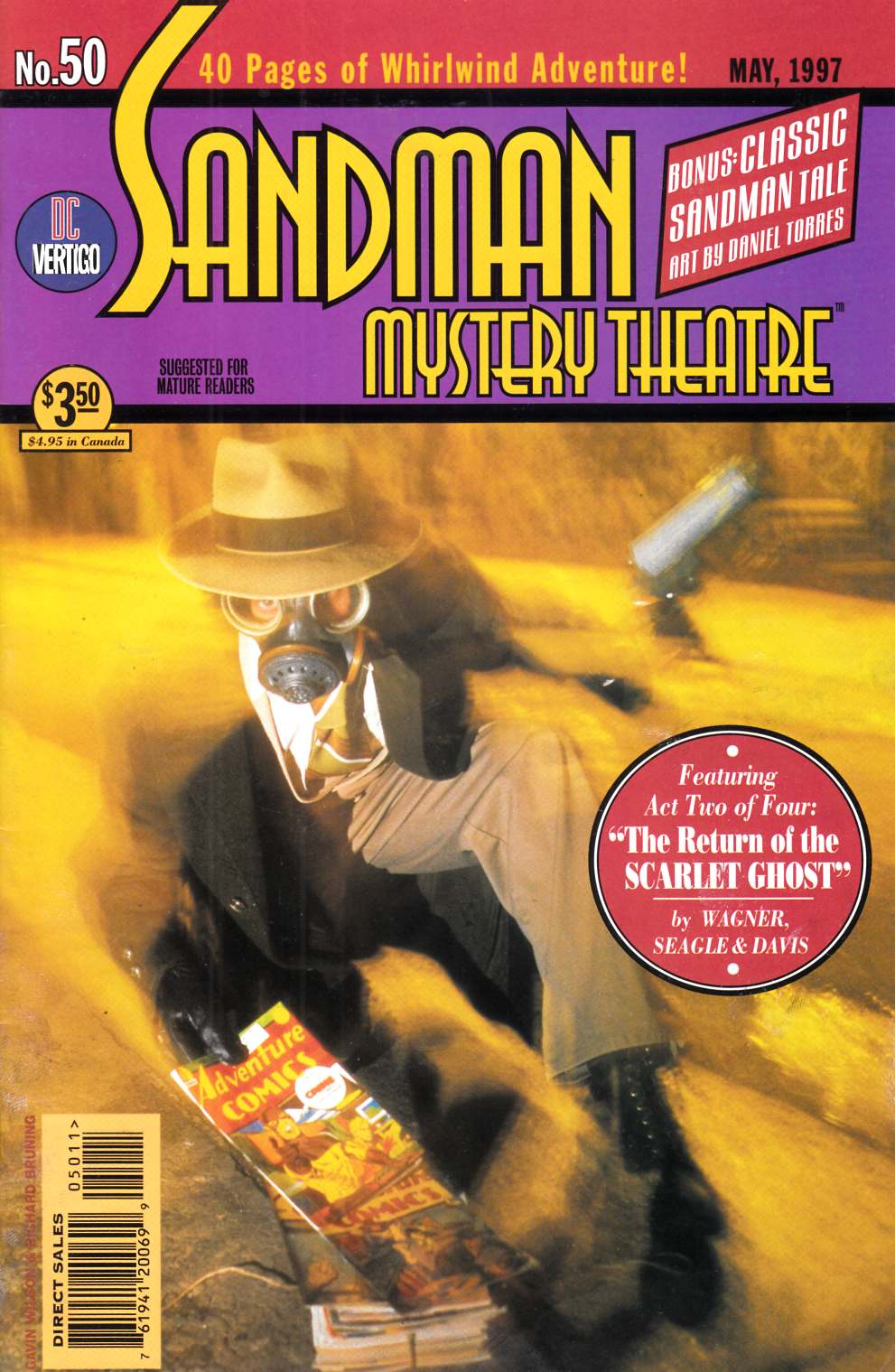 Sandman Mystery Theatre #50 Fine (6.0) [DC Comic] THUMBNAIL