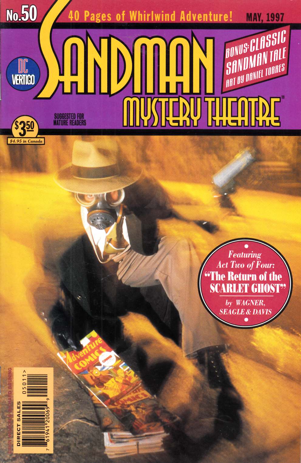 Sandman Mystery Theatre #50 Near Mint (9.4) [DC Comic] THUMBNAIL