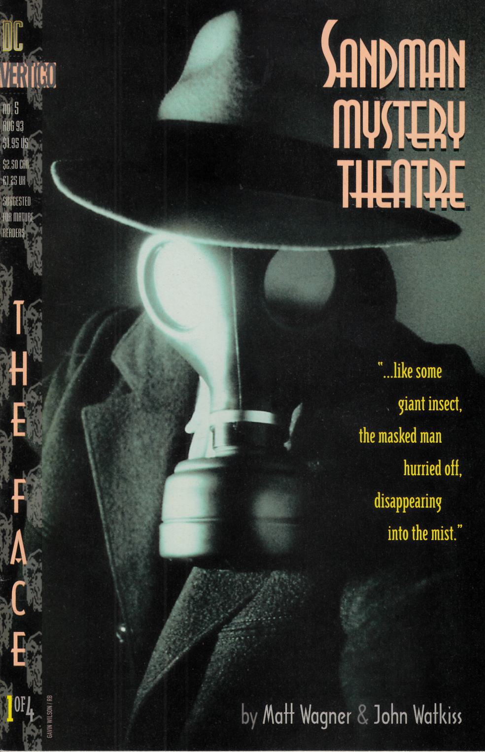 Sandman Mystery Theatre #5 Very Fine (8.0) [DC Comic] LARGE