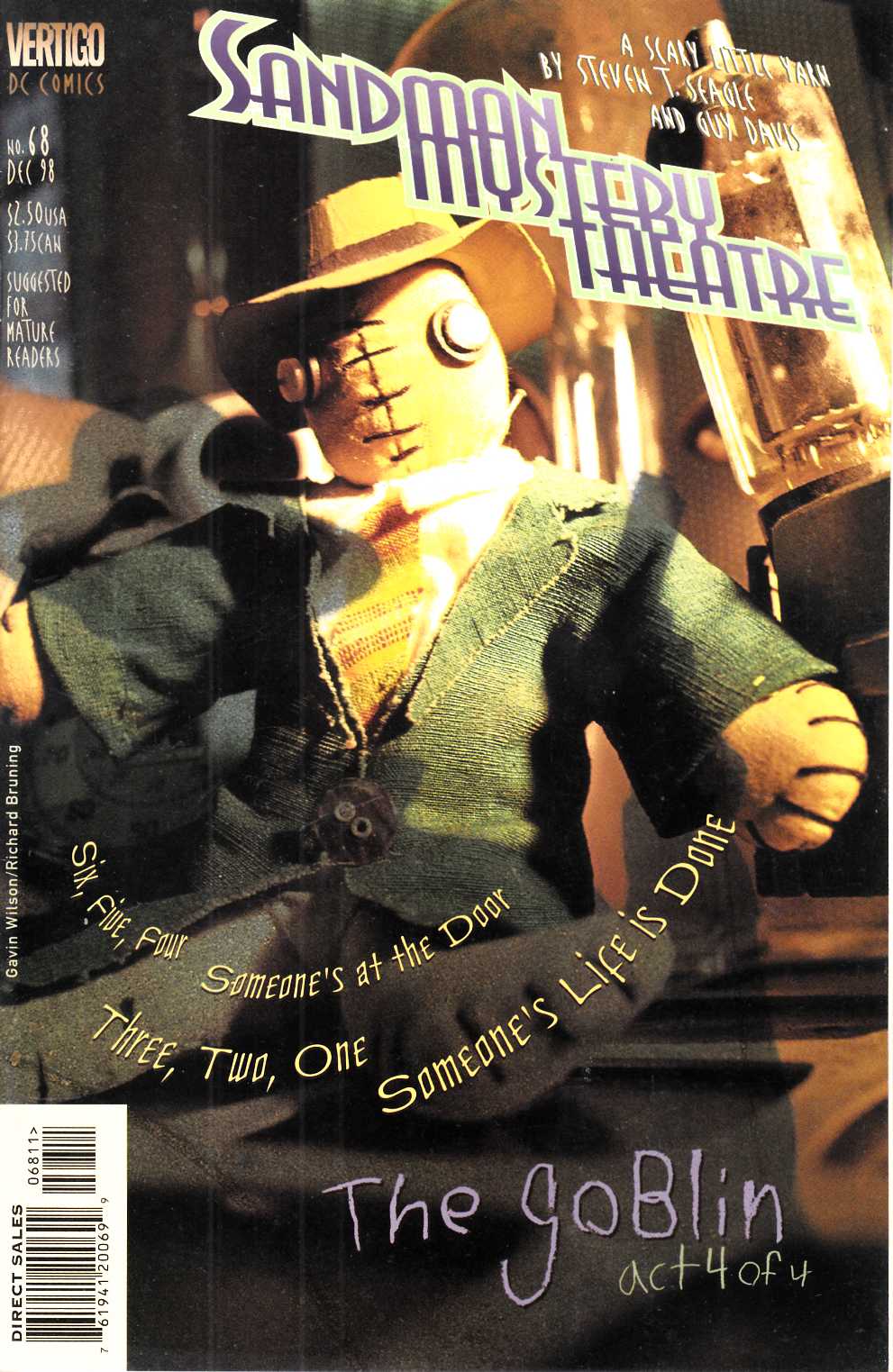 Sandman Mystery Theatre #68 Very Fine (8.0) [DC Comic ...