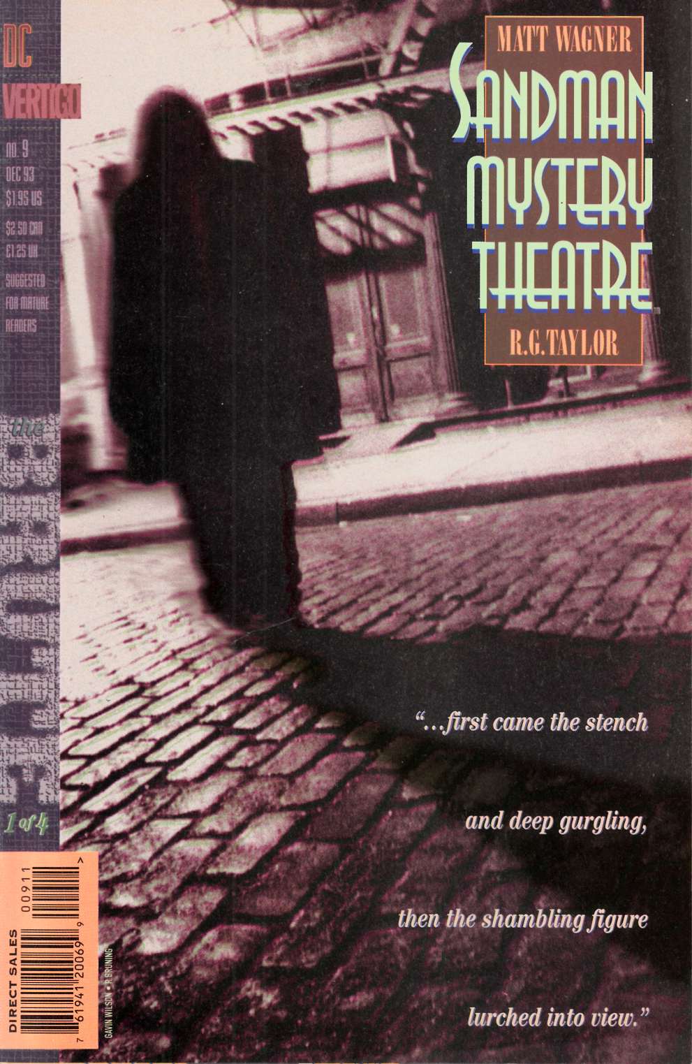 Sandman Mystery Theatre #9 Near Mint (9.4) [DC Comic] LARGE