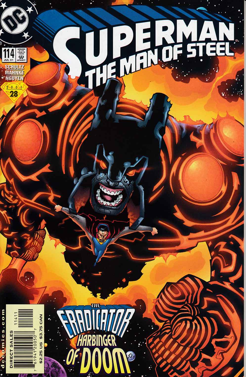 Superman The Man of Steel #114 Near Mint (9.4) [DC Comic] LARGE