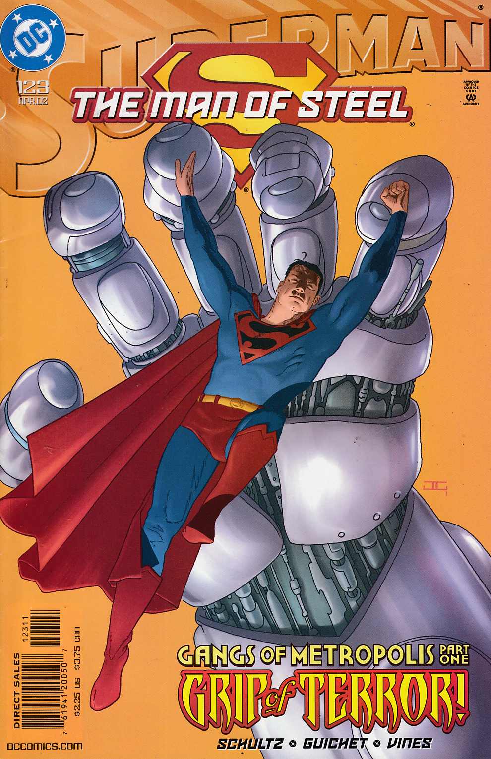 Superman The Man of Steel #123 Very Fine (8.0) [DC Comic] LARGE
