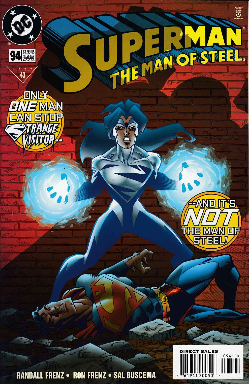 Superman The Man of Steel #94 Near Mint (9.4) [DC Comic] THUMBNAIL