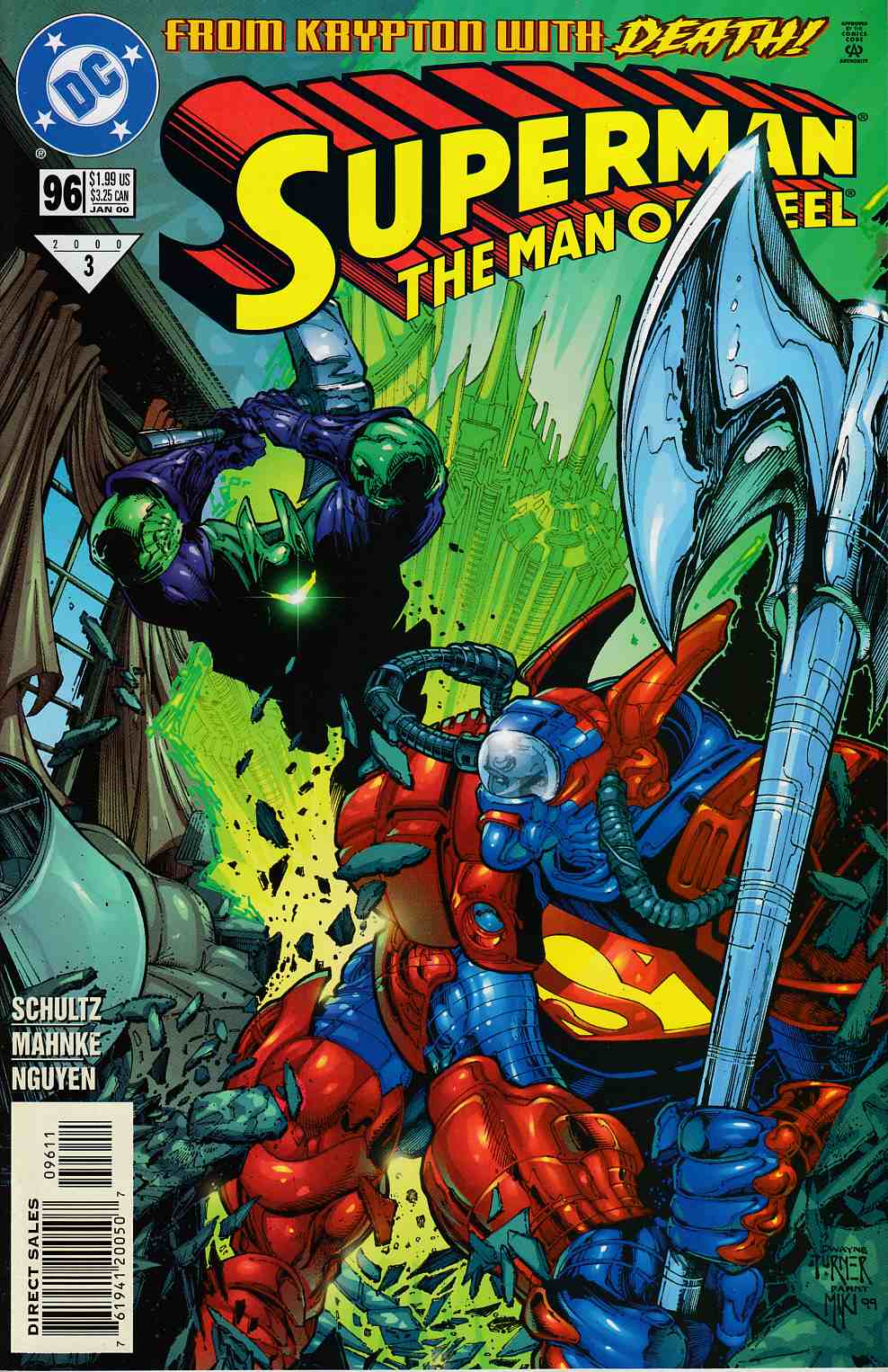 Superman The Man of Steel #96 Near Mint (9.4) [DC Comic] THUMBNAIL