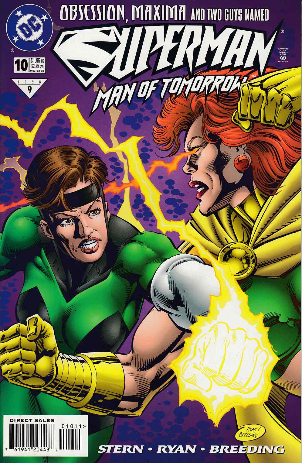 Superman The Man of Tomorrow #10 Very Fine (8.0) [DC Comic] THUMBNAIL