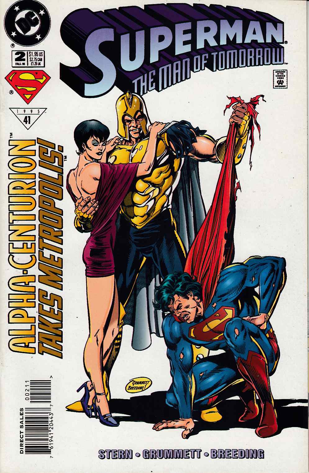 Superman The Man of Tomorrow #2 Near Mint (9.4) [DC Comic] THUMBNAIL