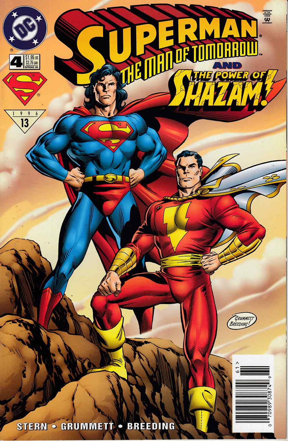 Superman The Man of Tomorrow #4 Newsstand Edition Very Fine (8.0) [DC Comic] THUMBNAIL