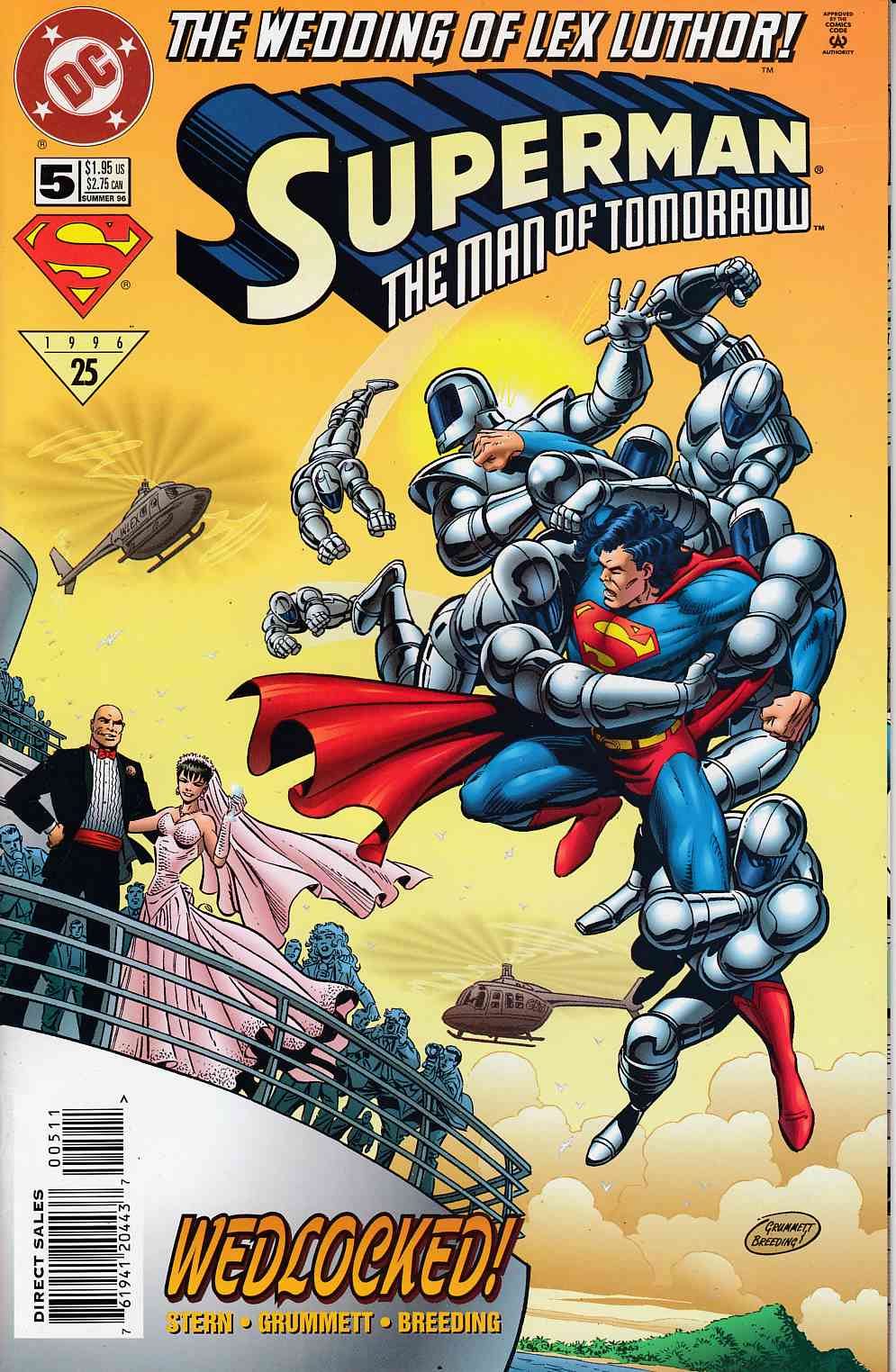 Superman The Man of Tomorrow #5 Very Fine (8.0) [DC Comic] THUMBNAIL