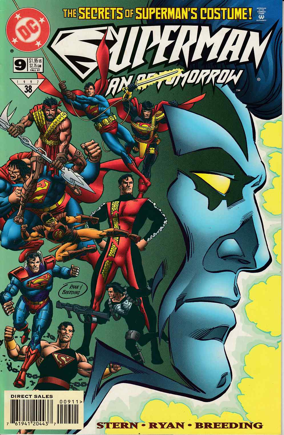 Superman The Man of Tomorrow #9 Very Fine (8.0) [DC Comic] THUMBNAIL