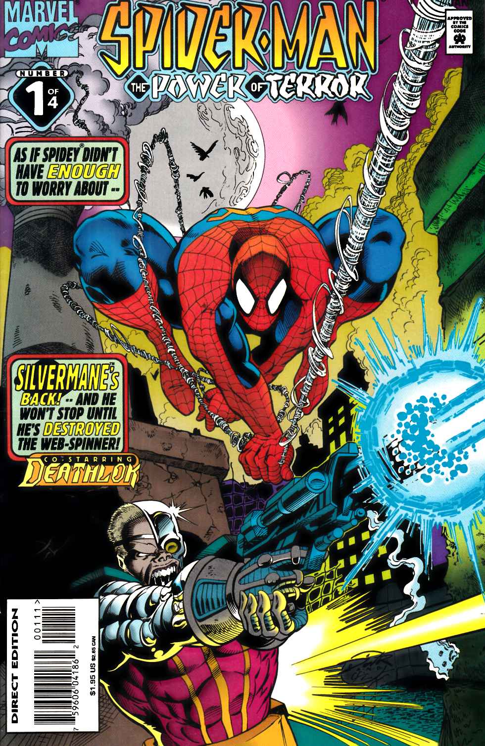 Spider-Man Power of Terror #2 Very Fine (8.0) [Marvel Comic] LARGE