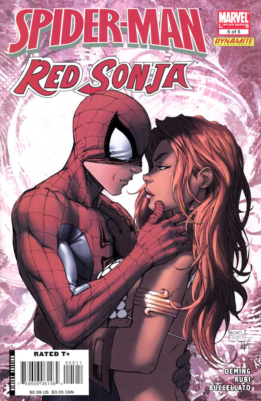 Spider-Man Red Sonja #5 Very Fine (8.0) [Marvel Comic] LARGE
