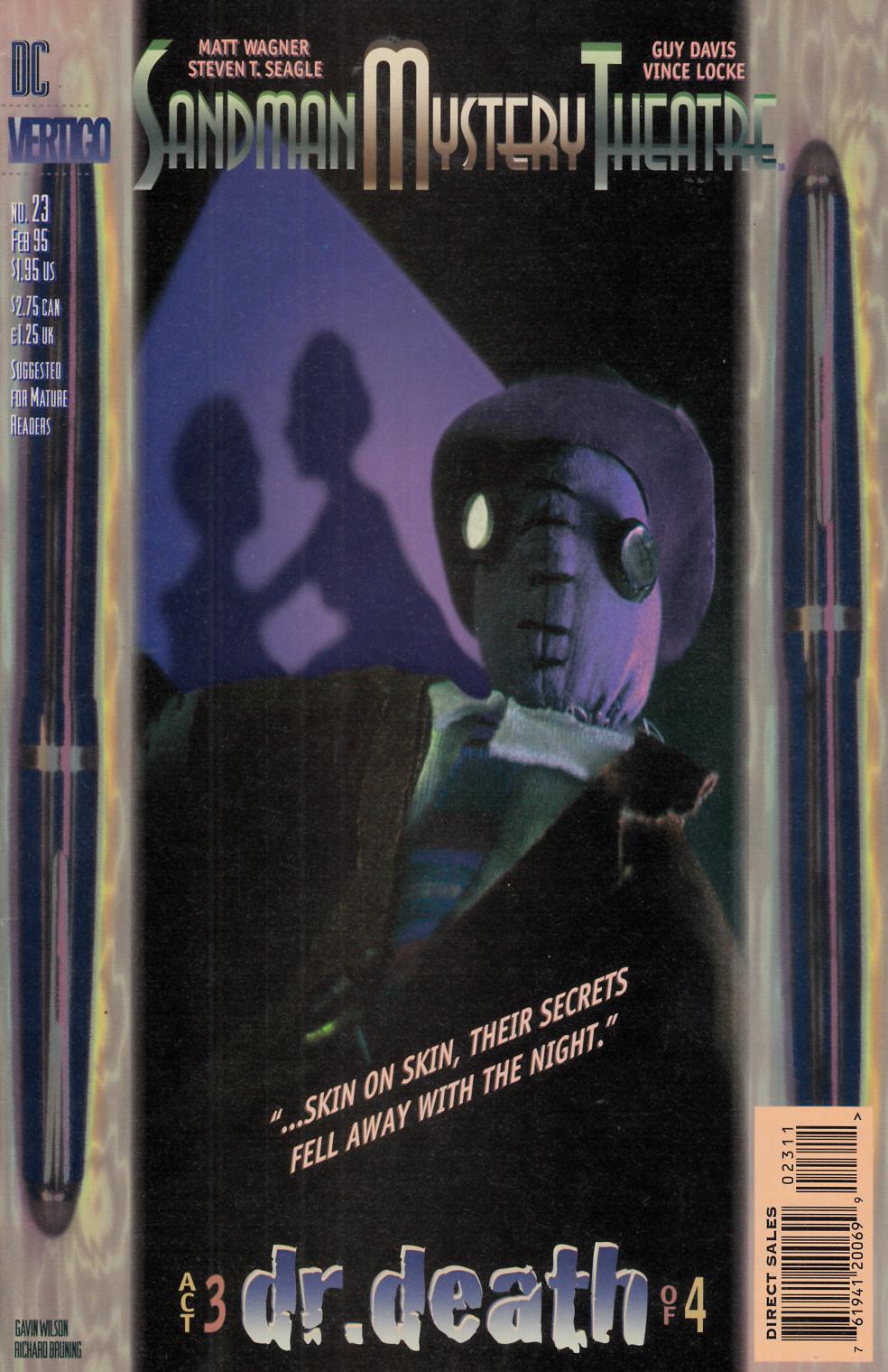 Sandman Mystery Theatre #23 Very Fine (8.0) [DC Comic] LARGE