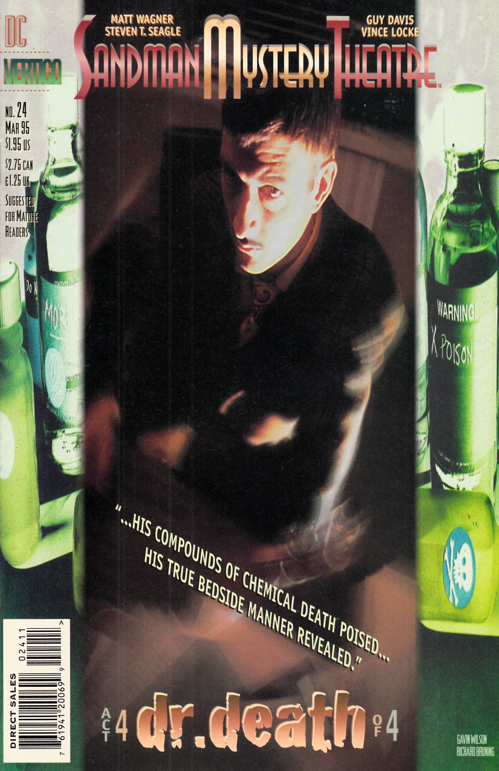 Sandman Mystery Theatre #24 Very Fine (8.0) [DC Comic] THUMBNAIL