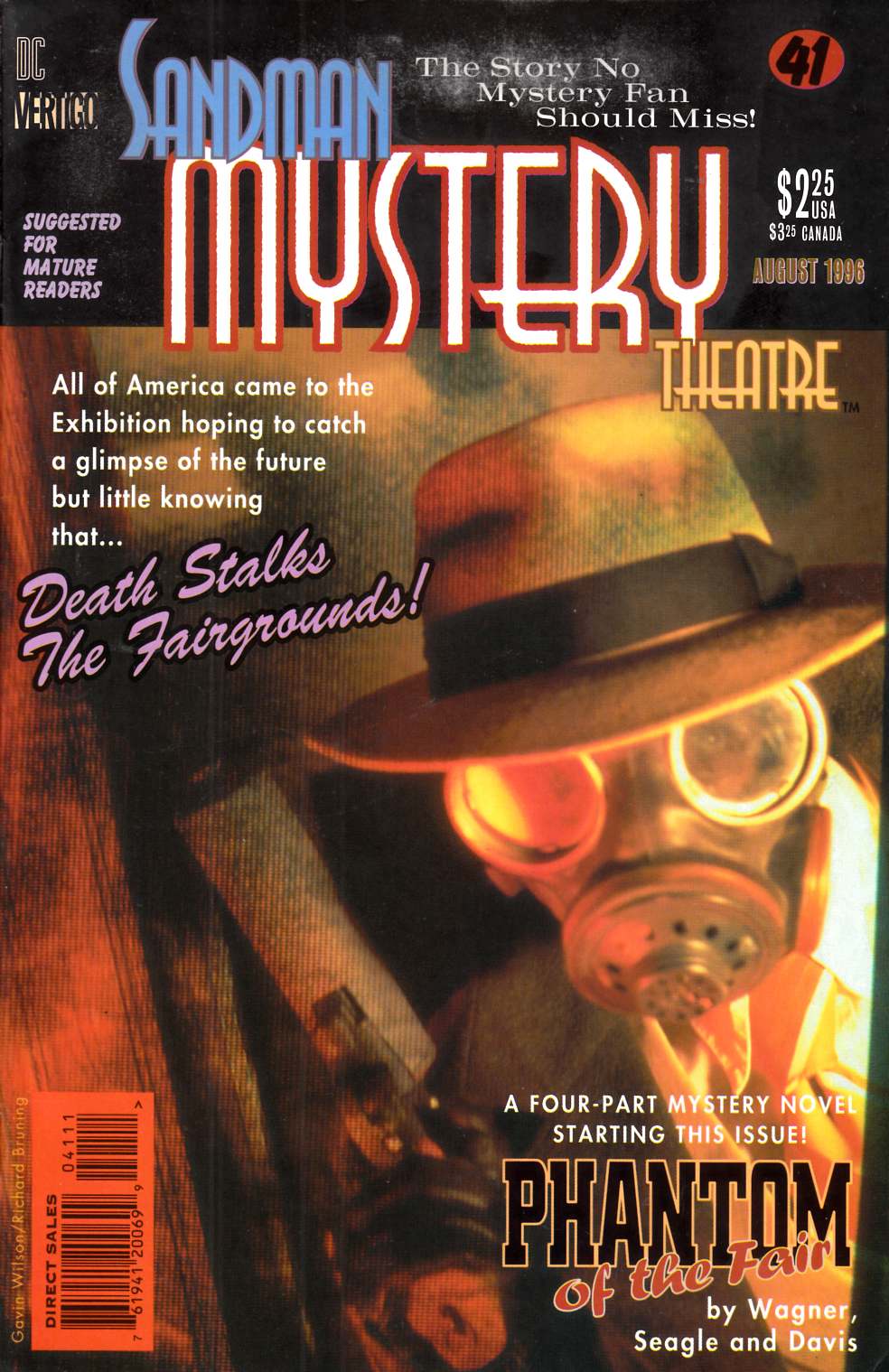 Sandman Mystery Theatre #41 Fine (6.0) [DC Comic] LARGE