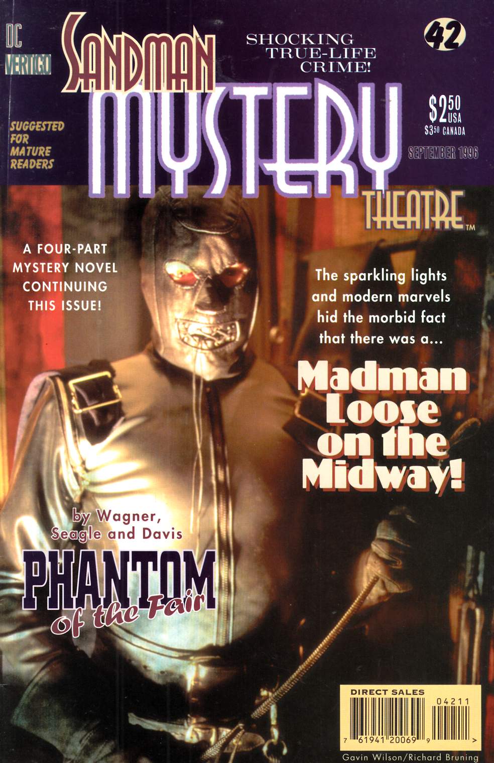 Sandman Mystery Theatre #42 Fine (6.0) [DC Comic] LARGE