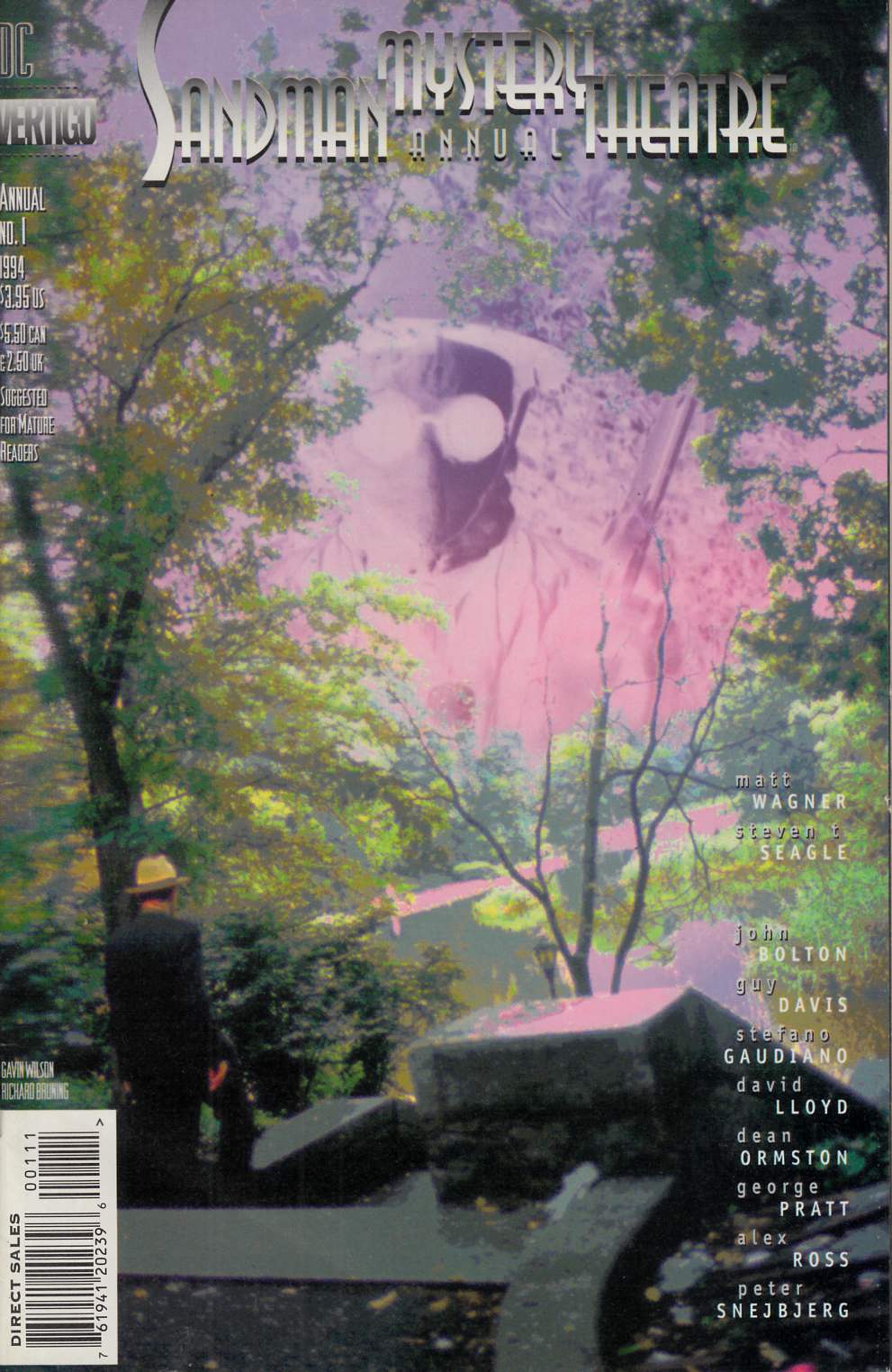 Sandman Mystery Theatre Annual #1 Near Mint (9.4) [DC Comic] LARGE