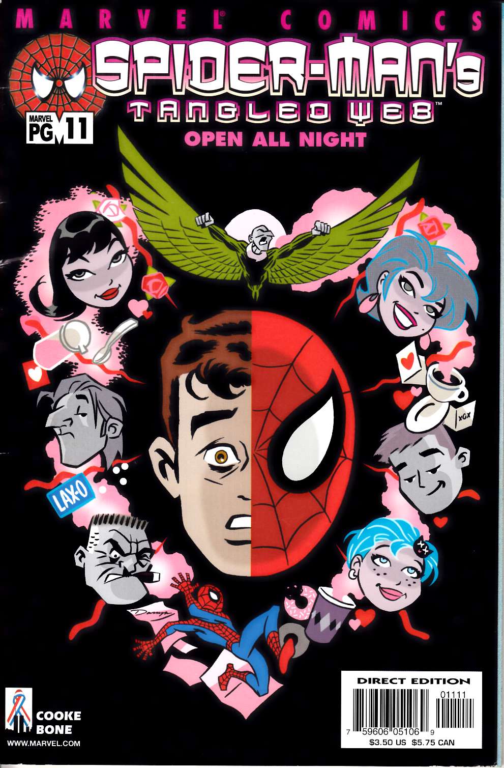 Spider-Man's Tangled Web #11 Fine (6.0) [Marvel Comic] LARGE