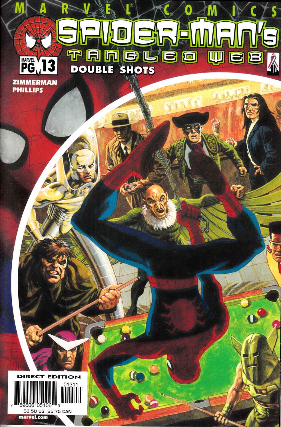 Spider-Man's Tangled Web #13 Near Mint (9.4) [Marvel Comic] LARGE