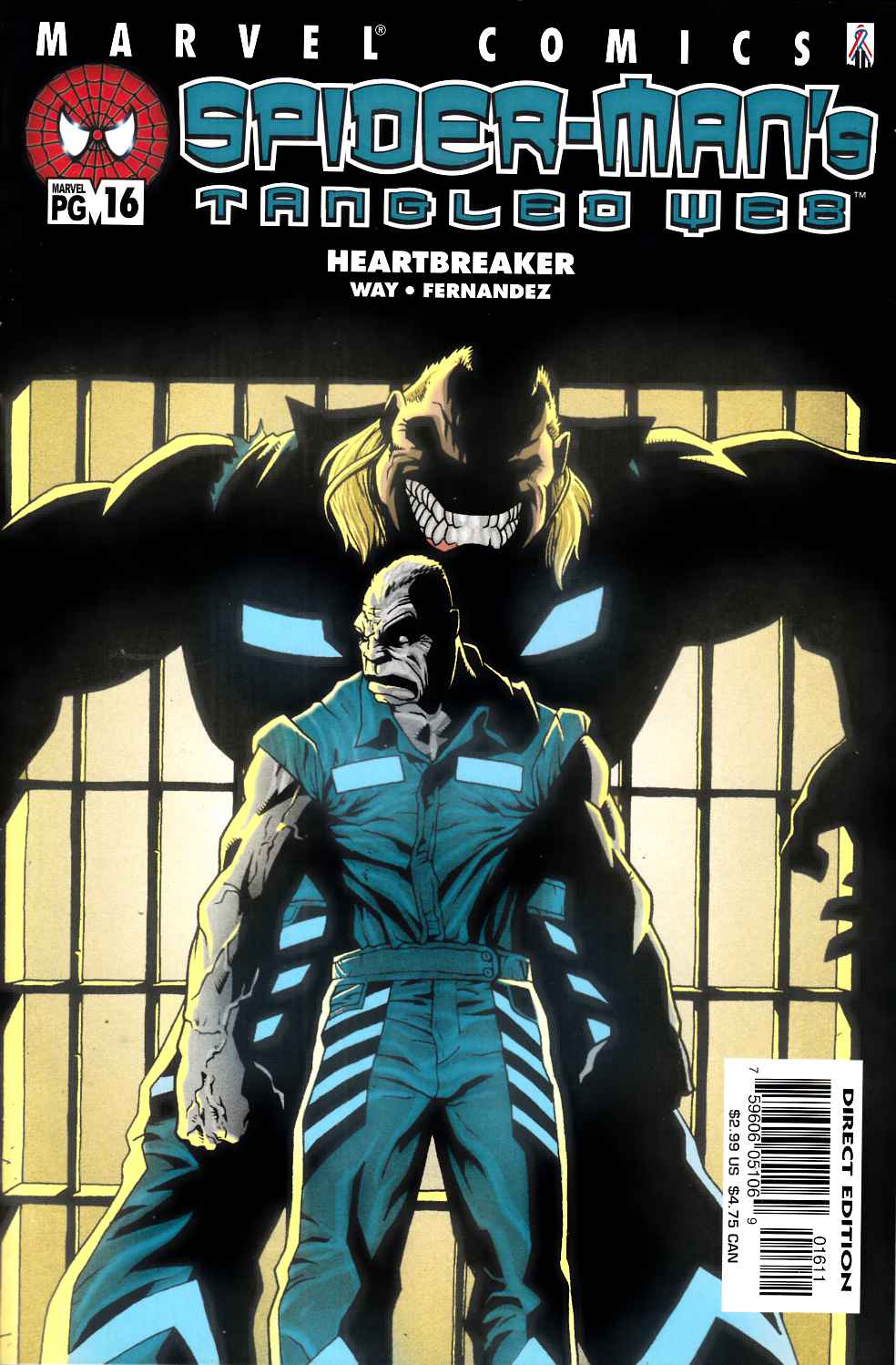 Spider-Man's Tangled Web #16 Near Mint (9.4) [Marvel Comic] LARGE
