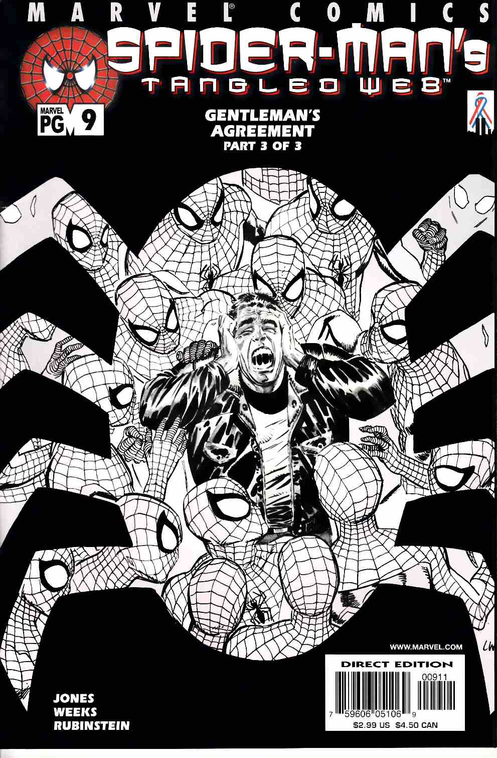 Spider-Man's Tangled Web #9 Fine (6.0) [Marvel Comic] LARGE