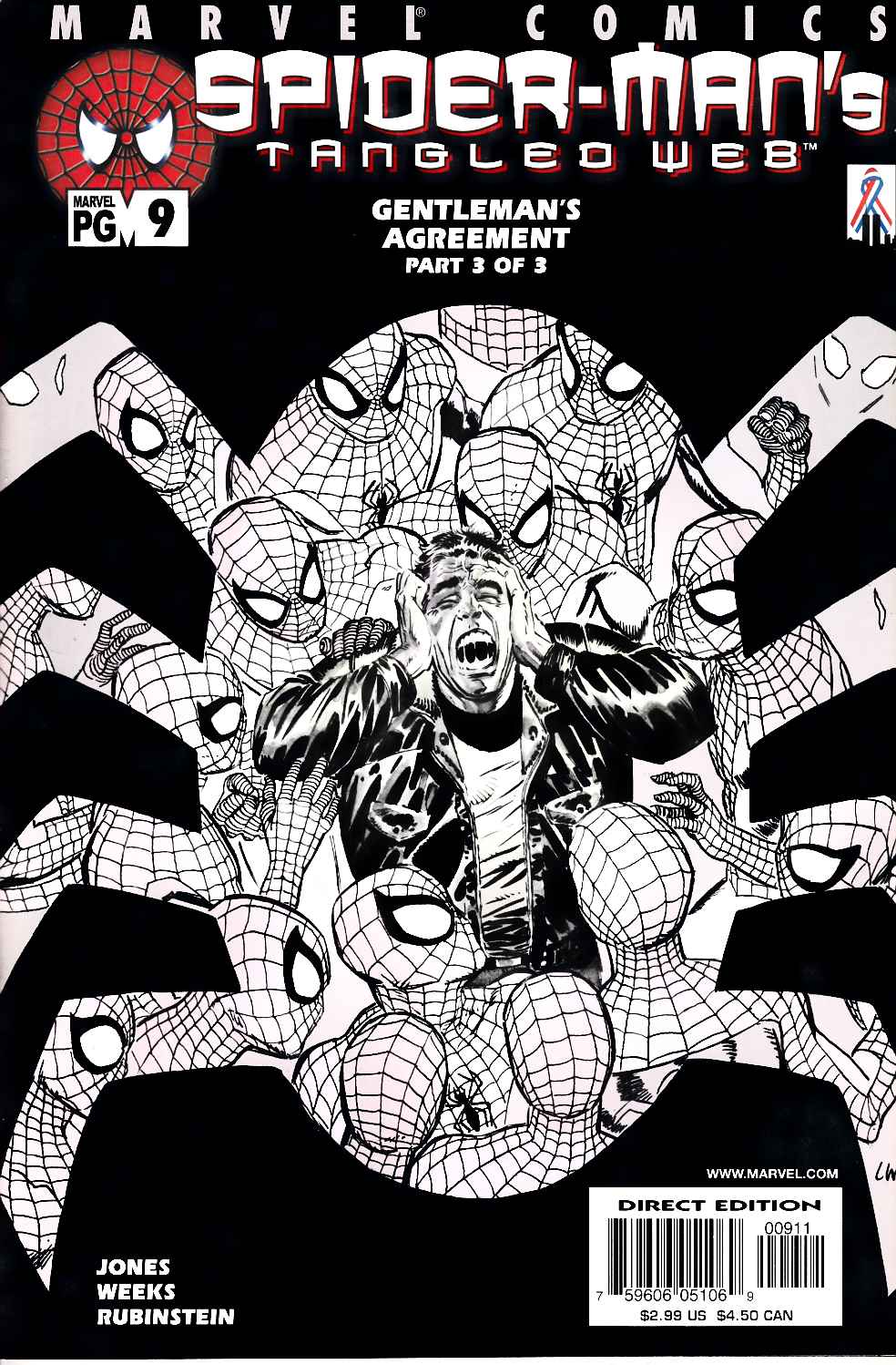 Spider-Man's Tangled Web #9 Near Mint (9.4) [Marvel Comic] LARGE