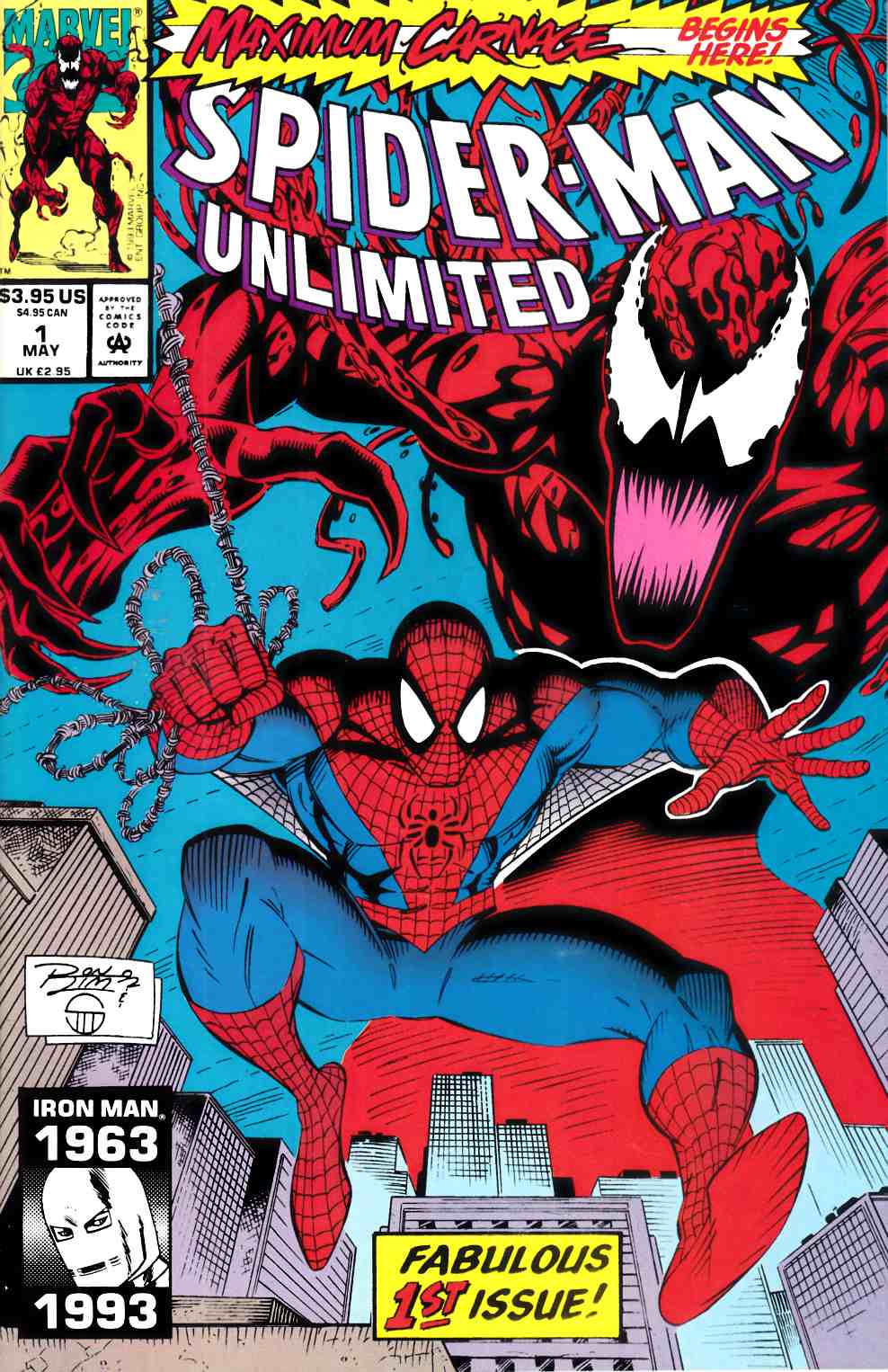 Spider-Man Unlimited #1 Very Fine (8.0) [Marvel Comic] THUMBNAIL