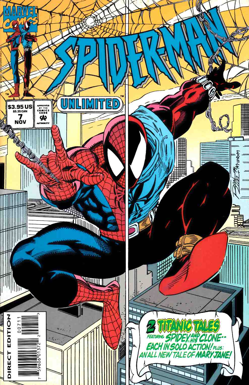 Spider-Man Unlimited #7 Near Mint (9.4) [Marvel Comic] THUMBNAIL