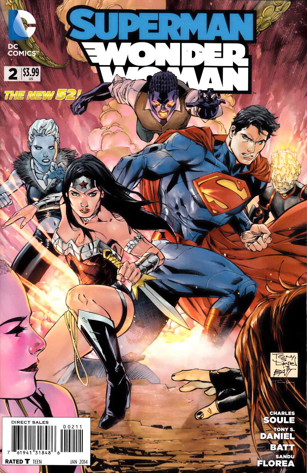 Superman Wonder Woman #2 Near Mint (9.4) [DC Comic] LARGE