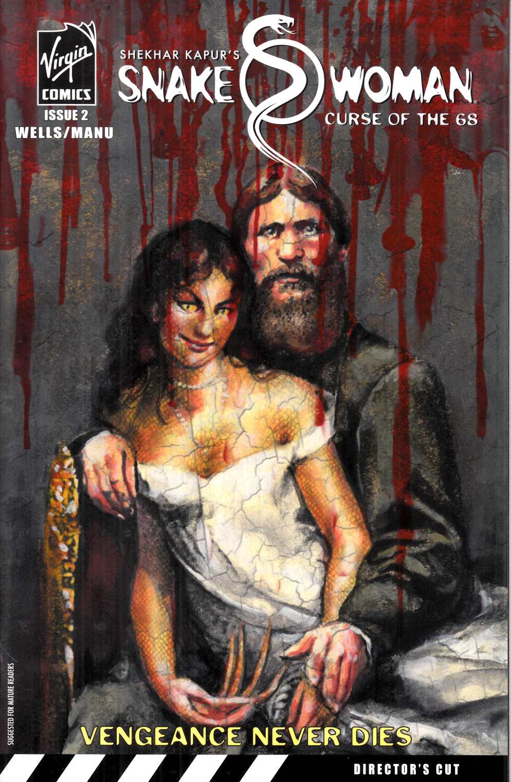 Snake Woman Curse of the 68 #2 Very Fine (8.0) [Virgin Comic] LARGE