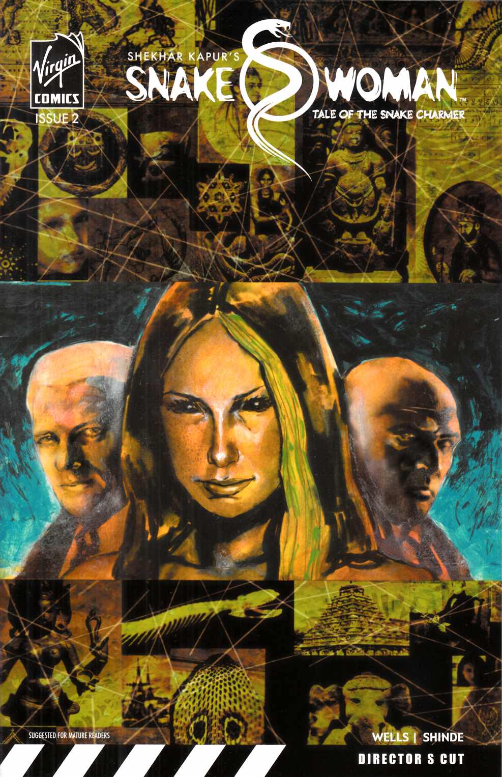 Snake Woman Tale of the Snake Charmer #2 Very Fine (8.0) [Virgin Comic] LARGE
