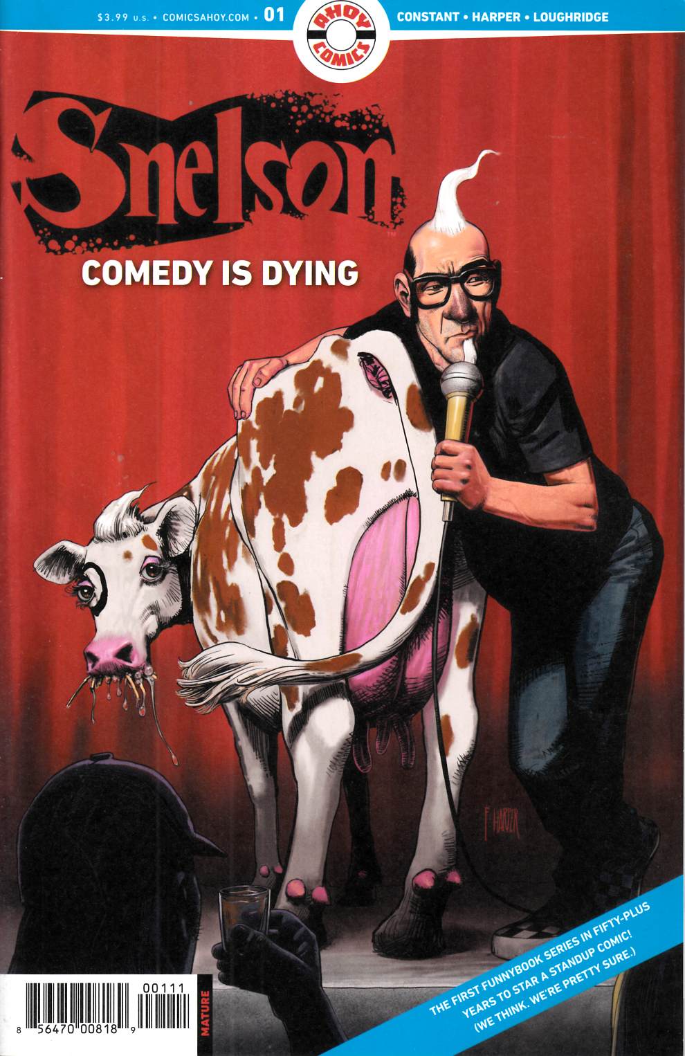 Snelson Comedy is Dying #1 Near Mint (9.4) [Ahoy Comic] THUMBNAIL